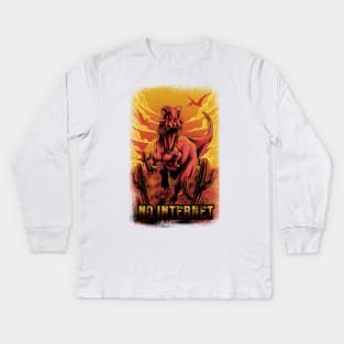 No Internet Kids Long Sleeve T-Shirt